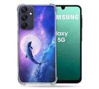 Cokitec Reinforced Case for Samsung Galaxy A16 5G Animal Dolphin Wave