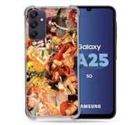 Cokitec Reinforced Case for Samsung Galaxy A25 5G Manga One Piece Nakama