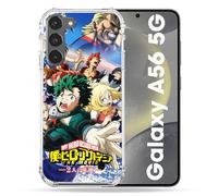 Cokitec Reinforced Case for Samsung Galaxy A56 5G Manga My Hero Academia Poster