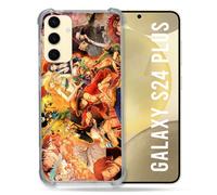 Cokitec Reinforced Case for Samsung Galaxy S24 Plus Manga One Piece Nakama