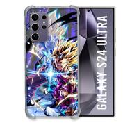 Cokitec Reinforced Case for Samsung Galaxy S24 Ultra Manga Dragon Ball Sangohan Duo