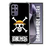 Cokitec Reinforced Case for Samsung Galaxy S24 Ultra Manga One Piece Skull Design