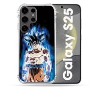 Cokitec Reinforced Case for Samsung Galaxy S25 Manga Dragon Ball Sangoku Black