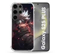 Cokitec Reinforced Case for Samsung Galaxy S25 Plus Manga Naruto Kakashi Dark