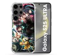 Cokitec Reinforced Case for Samsung Galaxy S25 Ultra Manga Demon Slayer Group