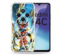 Cokitec Reinforced Case for Xiaomi Redmi 14C 4G Manga Dragon Ball Sangoku White