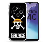 Cokitec Reinforced Case for Xiaomi Redmi 14C 4G Manga One Piece Skull Design