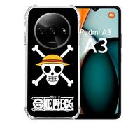 Cokitec Reinforced Case for Xiaomi Redmi A3 Manga One Piece Skull Design