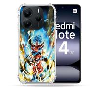 Cokitec Reinforced Case for Xiaomi Redmi Note 14 5G Manga Dragon Ball Sangoku White