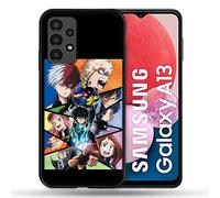 Cokitec Samsung Galaxy A13 / A04S Case Manga My Hero Academia Black Multicoloured