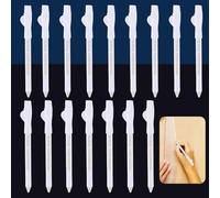 Cokoozoo 16 Pcs Tailors Chalk Set - Water Soluble Fabric Marking Pencils with Tip Caps for Sewing, Quilting, Embroidery, Dressmaking - Easy Tracing, Washable & Precise Tailor Tools