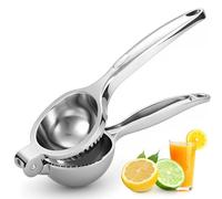 COKORA Metal Lemon Squeezer - Handheld Lemon Juicer Squeezer - Easy to Use Citrus Juicer - Manual Press for Extracting the Most Juice Possible - Extracts Every Last Drop