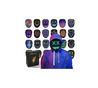 COKOTEE Led Mask, Light up Mask with Gesture Sensing, Face Transforming Mask for Halloween Festival Cosplay Costume Masquerade Parties, gifts