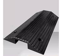 COKYIS Threshold Entry Ramp For Wheelchair Doorway, Curved Bridge Ramp With Non-Slip Surface, Home Driveway Curb Ramps Portable Wheelchair Ramp (Size : 40 * 40 * 8cm)