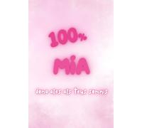Col·lecció rosa de sucre. Llibreta A5 de 100 pàgines. Quadern de notes de punts. Tapa tova. Llibreta amb nom: MIA: Coberta de la llibreta amb el nom, ... rosa de sucre (llibretes de punts))