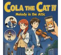 Cola the Cat IV Melody in the Attic: Coloring a story for Adults and Teens make your own style of it (Cola the Cat series. -- Coloring your own story)