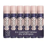 CoLab Dry Shampoo, Overnight Renew, 200ml, 6 Pack - No Fuss, All Hair Types, Fresh Scent