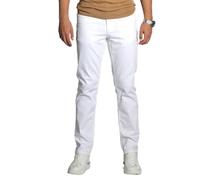 COLAC Jeans Ultra White Shooting Trousers - The Trousers for Protecting Tradition and Style (Also Very Preferred by Doctors and Medical Assistants), Pearl White, 40W x 34L