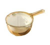 Colander Basket - Salad Spinner Small | Vegetable Washing Basket | Fruit Vegetable Washing Food Strainers | Easy Clean Dishwasher Safe | Multi-Functional Strainer Colander with Spout and Handle