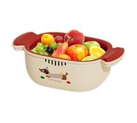 Colander Set for Kitchen, Basket for Washing Vegetables - Mixer Basket and Drain for Food Rice Pasta Berries Vegetables Salads Meal Preparation
