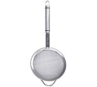 Colander Spoon 304 Stainless Steel Antiscalding Handle Strong LoadBearing Mesh Screen Slotted Spoon for Filtering (14CM)