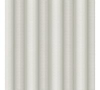Colani Non-Woven Wallpaper Legend Wave 3D white grey gloss 59811 (9,39£/1qm)