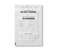 Colarr 100 Pack Evidence Bags, 12 x 16 Inch Tamper Evident Security Bags