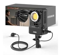 COLBOR 200W LED Video Light, Built-in Power Adapter Design, Bi-Color 2700K-7000K COB Studio Light with Bowens Mount, CRI 96+, Key Light for Live Streaming, Video Recording, YouTube, TikTok