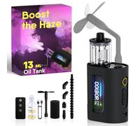 COLBOR CF3 Portable Fog Machine, 30W Mini Handheld Smoke Machine for Photography with Remote Control, Small Fogger Haze Maker with 60° Tilt-Protection for Indoor Outdoor Party Cosplay