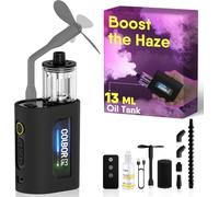 COLBOR CF3 Portable Smoke Machine, Mini Handheld Fog Machine for Photography with Remote Control, Small Fogger Haze Maker with 60° Tilt-Protection for Indoor Outdoor Halloween Party Wedding Cosplay