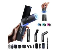 COLBOR CF5 Fog Machine Battery for Photography, Smoke Machine with Magnetic RGB Colour Lights for Streaming, Parties, Weddings and Stage