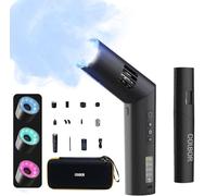 COLBOR CF5 Portable Fog Machine 40W Smoke Machine Mini Handheld with Remote Control, Small Fogger Haze Maker for Indoor Outdoor Film,Photography,Streaming,Weddings Stage,Rechargeable Fog Machine