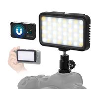 COLBOR PL5 Pocket LED Video Light 2700K-6500K Photography Fill Light Dimmable CRI 95+ Built-in Battery with Cold Shoe Mount Magetic Backside for Vlog Live Streaming