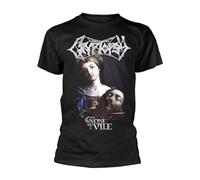 colby Cryptopsy 'None So Vile' (Black) T-Shirt - & ! Black XL