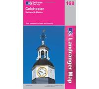 Colchester, Halstead and Maldon: Sheet 168 (OS Landranger Map)