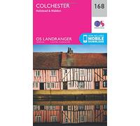 Colchester Map | Halstead & Malton | Ordnance Survey | OS Landranger Map 168 | England | Walks | Cycling | Days Out | Maps | Adventure