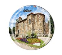 Colchester UK Fridge Magnet Crystal Tourist Souvenir Gift Collection Refrigerator Magnetic Sticker