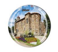 Colchester UK Fridge Magnet Crystal Tourist Souvenir Gift Collection Refrigerator Magnetic Sticker