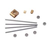 Colcolo 0.2M Worm Gear DIY Car Model Parts Replace Practical ° Transmission Box 12 Times Reduction Mechanism Gearbox, Style B