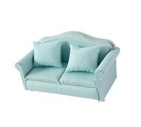 Colcolo 1:12 Scale Doll House Sofa Ornament Realistic Mini Classic Creative DIY Scene Miniature Furniture Decorative Dollhouse Decor, Style A