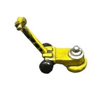 Colcolo 1/64 Scale Car Jack Model Miniature Scene Prop Workshop Repair Tool Tiny Display Prop Garage Diorama Accessory for Collectors, yellow