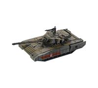 Colcolo 1:72 T14 Tank Model Wheeled Vehicle Toy DIY Puzzle Building Projects Home Decor 4D Modern Tank Model Collectibles for Kids