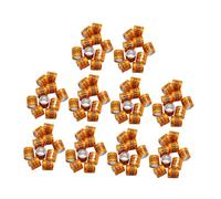Colcolo 100 Pieces Pigeon Leg Rings Dove Leg Rings Poultry Supplies Reusable Identifying Bands Tags for Quail Chicks Canary Poultry, Orange