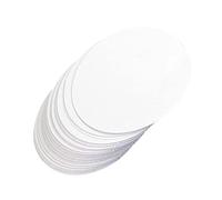 Colcolo 100pcs Button Badges Blank Paper Craft Supplies Easy Replacement Round Blank Card Button Making Supplies for Kids, White, 44mm