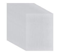 Colcolo 100Pcs Freezer Paper Sheets Foundation Piecing Papers, Supplies, Portable Practical Crafting Sewing Foundation Papers 30x21cm