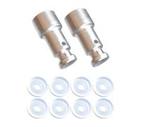 Colcolo 10Pcs Float Valve Silicone Caps Home Multipurpose Universal Float Check Valve Core Pressure Cooker Float Valve Seal Fittings