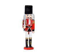 Colcolo 11.8inch Christmas Nutcracker Ornament Figure Puppet Toy for Home Decor Desktop Present, Style A