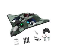 Colcolo 2.4Ghz Remote Control Foam Airplane Toy, RC Plane, Quadcopter, Hovering, 360 Flip Rotation Mode, 2 Speeds, LED Lighting, 6CH Roll Fixed Wing Aircraft Anti Falling Easy to Fly Child, CZ36