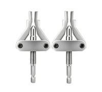 Colcolo 2 Pieces Broken-Thread Extractor Widely Compatible Carbon Steel Extractor with Hexagonal Drive Shank High Torsional Strength for Workshop Projects