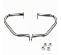 Colcolo 2 Pieces Motorcycle Engine Guard Protection Set Tubular Side With Mounting Hardware For Low Over Protection Suitable for Bobber T100, Electroplated